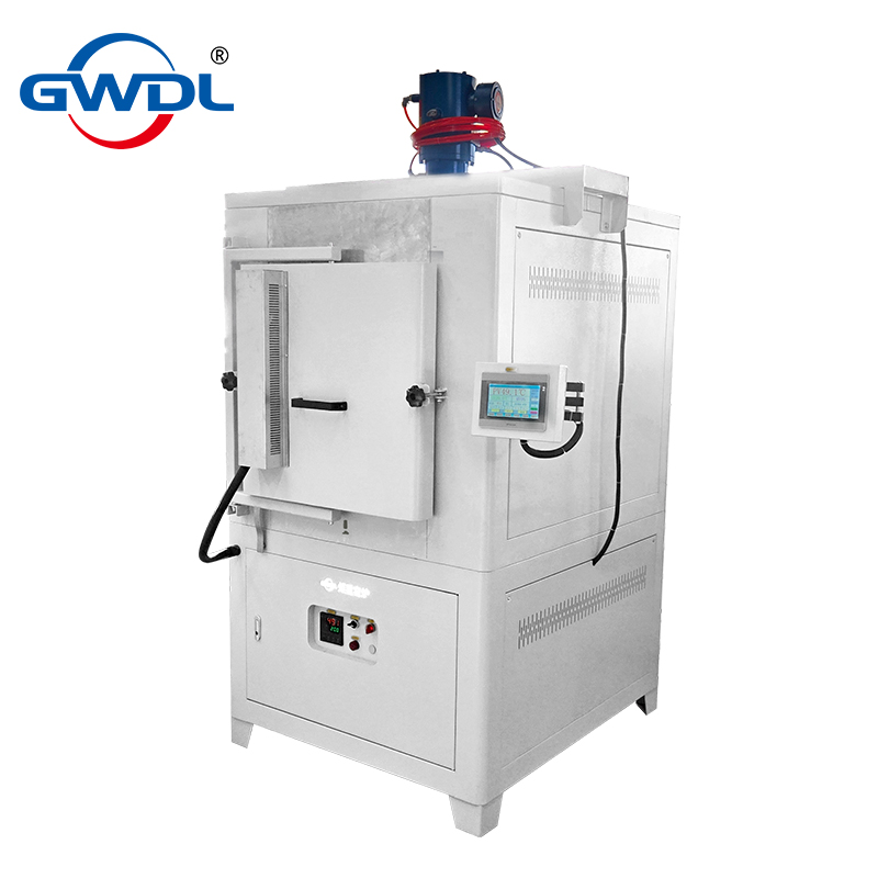 1200度  高温箱式电阻炉 顶部加装搅拌风机